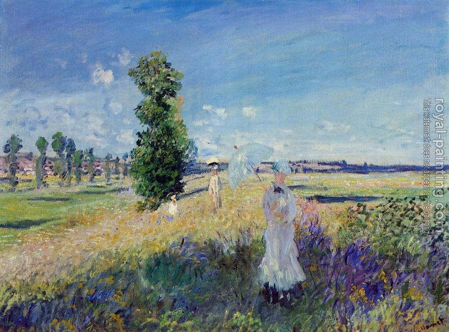 Claude Oscar Monet : The Walk, Argenteuil